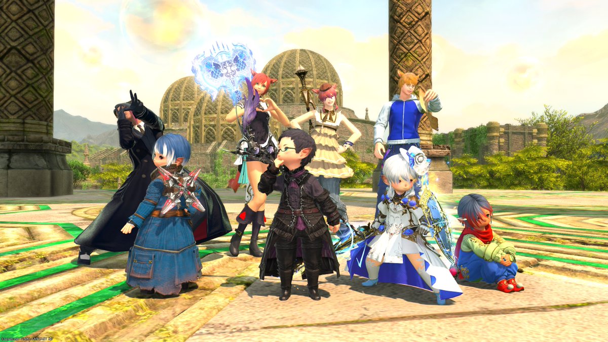 mone_komon's tweet photo. #5PT ＃FF14　いつの間にやら一体感が生まれてた5PT😆ありがとうでした！ https://t.co/y8QyahiPUW