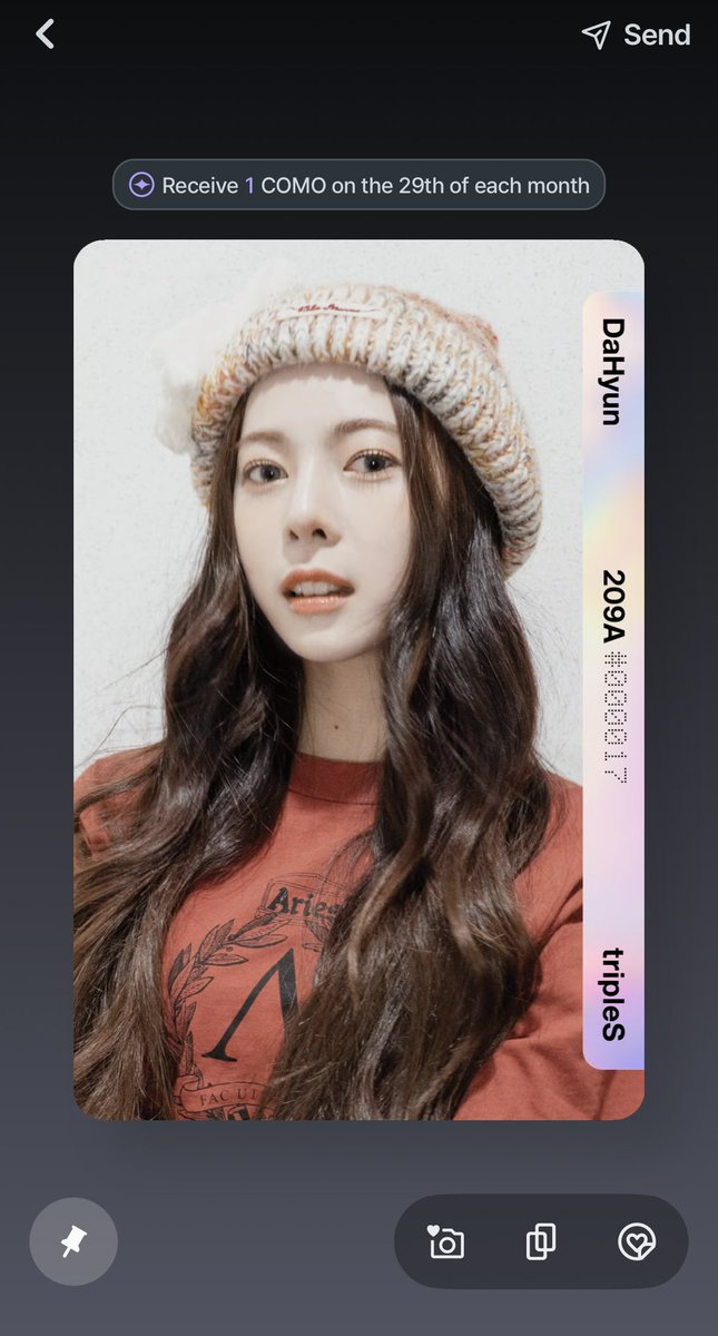 vivitripleS's tweet photo. SCO giveaway!!

Rules: 
Follow @/cheekyicyluna on tt!
Like + repost! That’s it!!

One like on her posts = one entry!
Ty! Let’s get her to 400!!
Show proof in comments! 

2 winners! https://t.co/JZjb58T06L