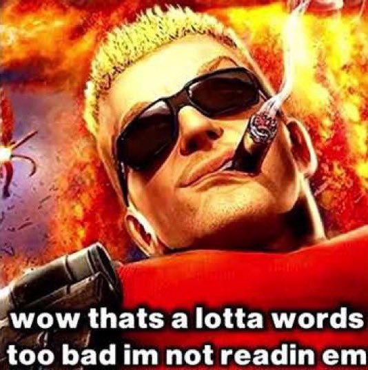 SamAPhillestine's tweet photo. @dyingscribe My reaction going through this diatribe before realizing I could do better things with my 5 minutes https://t.co/9GJrovYQ17