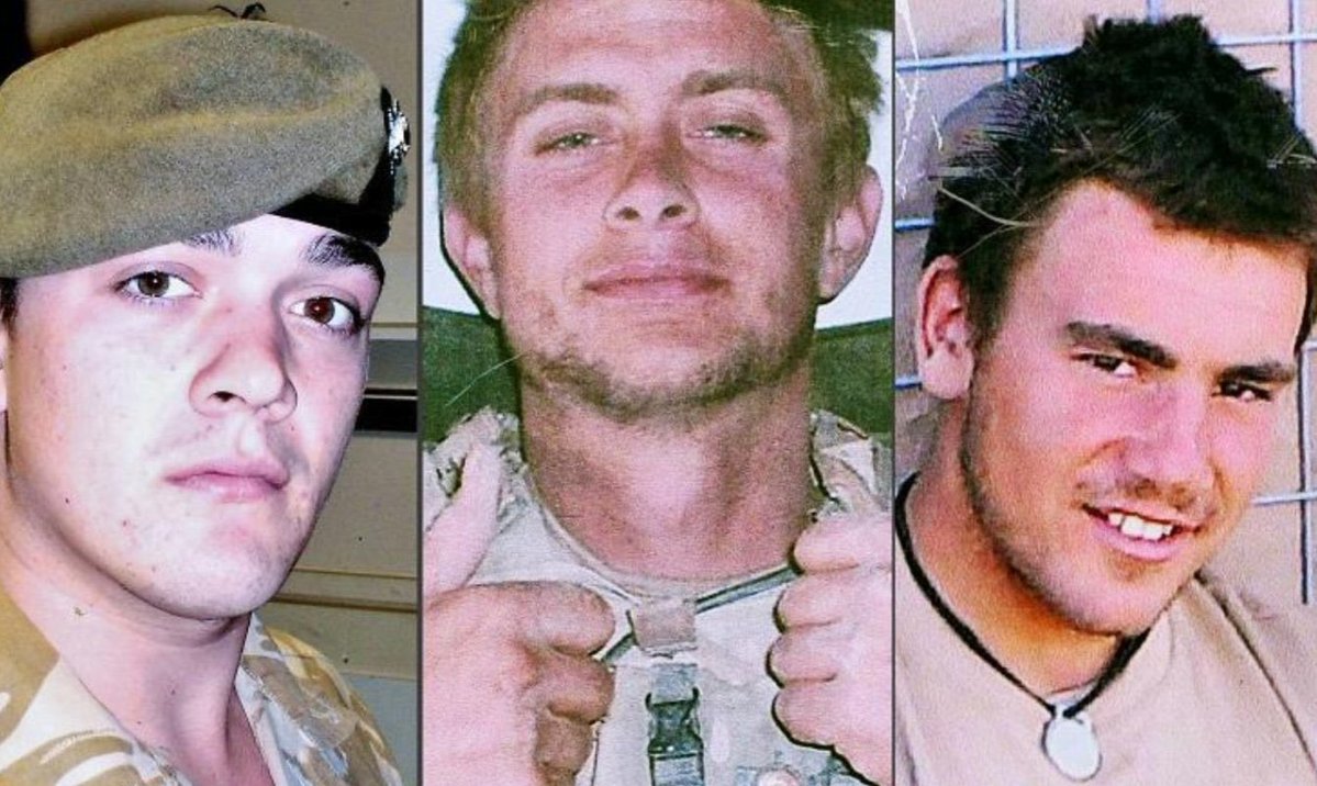KeyserSosse's tweet photo. 23rd August, 2007

The 1st Battalion Royal Anglian Regiment tragically lost these 3 young men, near Kajaki, Afghanistan 

Private John Thrumble, aged 21
Private Robert Foster, aged 19
Private Aaron McClure, aged 19

Lest we Forget these brave young men who gave their all 🏴󠁧󠁢󠁥󠁮󠁧󠁿🇬🇧 https://t.co/XqVeWMmO0G
