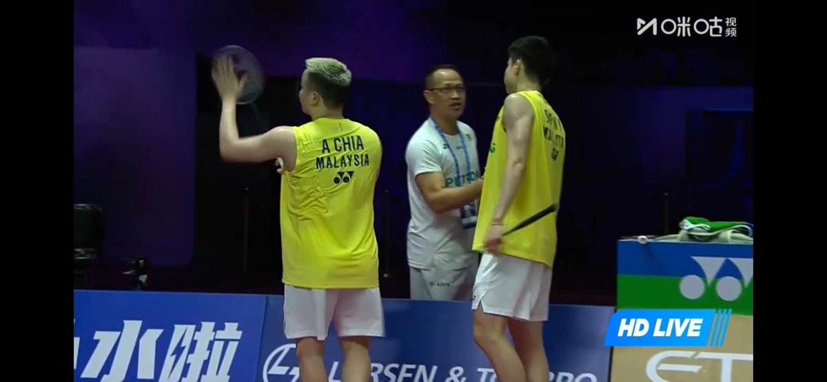 PYW050122's tweet photo. Chia Soh into the final 🔥

#AaronChia #SohWooiYik #BWFWorldChampionships2026 https://t.co/1Pdlm4cLY4