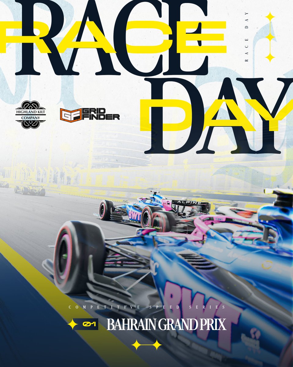 competitivessf1's tweet photo. RACE DAY | S8 PC - R1 ๐ง๐ญ
The first race of the season has arrived ๐คฉ
Tonight we find out how this season will pan out!
Can old faces @VentauriVNT take the lead? A new team like @HLR_HeladRacing?
Find out tonight from 8pm with @Frostbreath111: https://t.co/zIlkoURlPQ
#CSSxS8 https://t.co/S5Anp4Sh2x