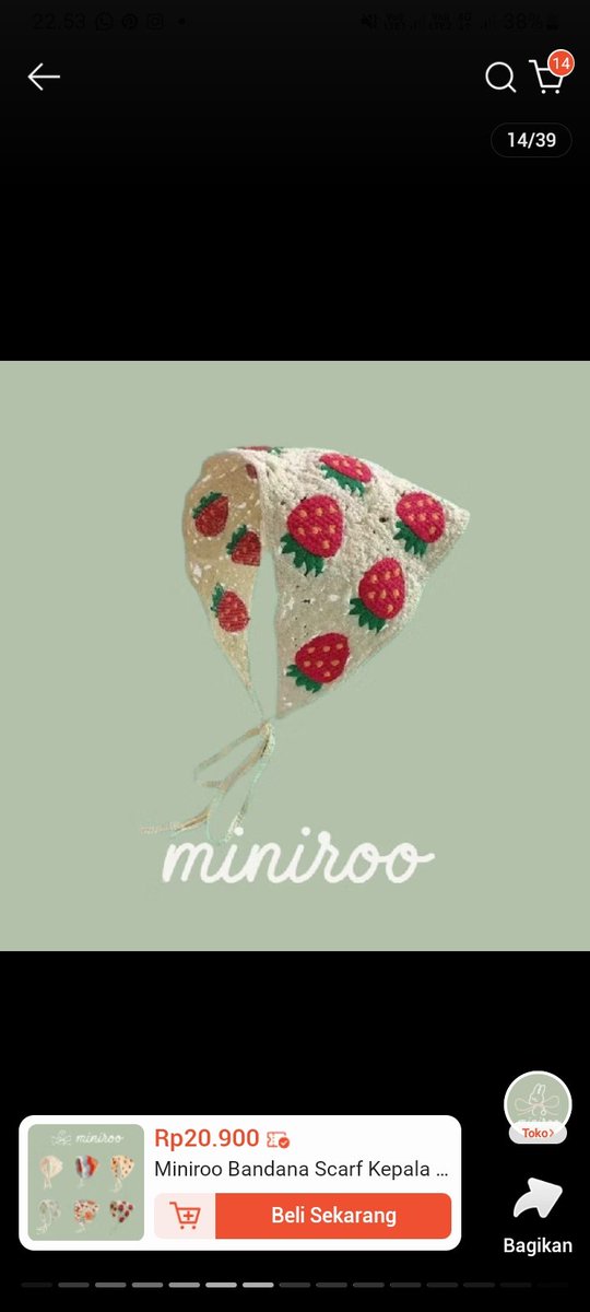 Ksoowifeu124's tweet photo. Nih yang mau bandana samaan kayak carmen, affordable sekalii cuma 25k an bakhan bisa dapat harga dibawah itu, cekkkk gais
https://t.co/7YVzPRoWB5 https://t.co/egv5ssATEU