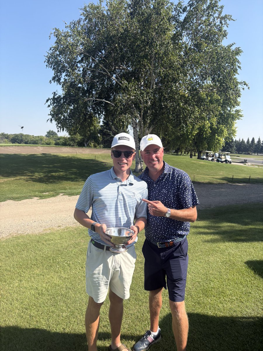 GFCountryClub's tweet photo. Stetson brown takes the crown!!! 30 on the final 9 to run away with it! https://t.co/2TKShBokVe