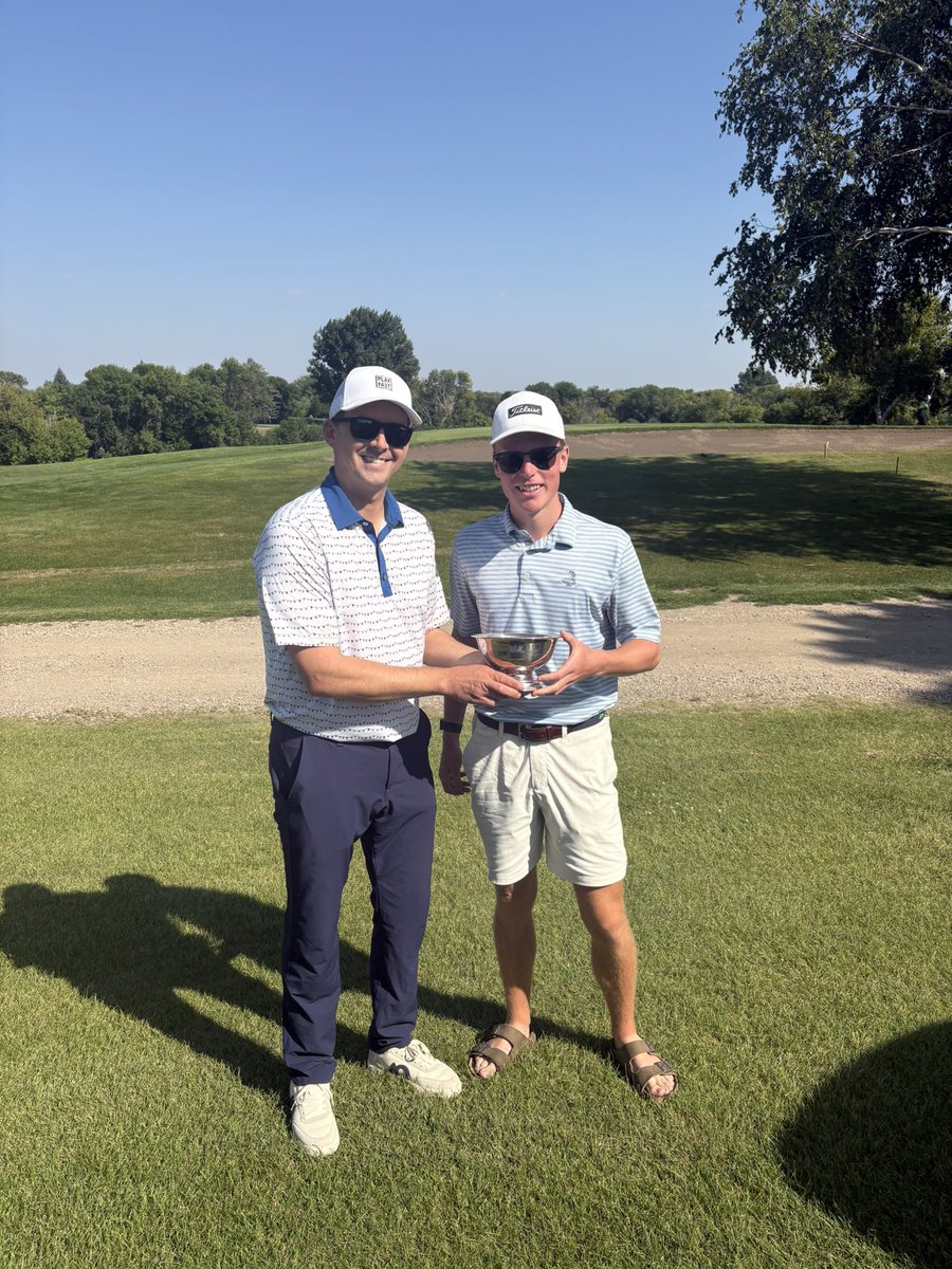 GFCountryClub's tweet photo. Stetson brown takes the crown!!! 30 on the final 9 to run away with it! https://t.co/2TKShBokVe