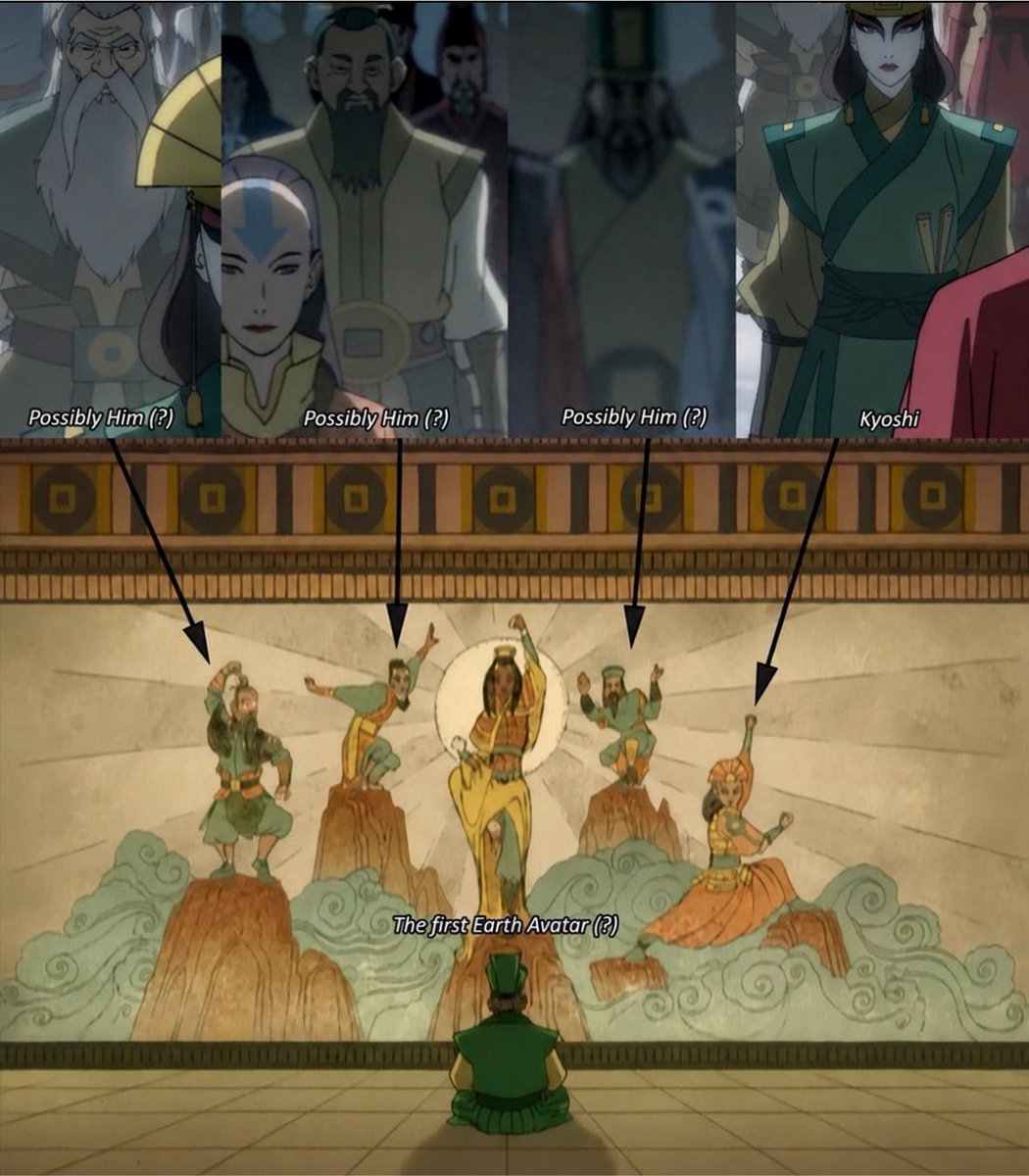 peakmann1e's tweet photo. Could the lady in the center of the mural be the first Earth Avatar? https://t.co/Q4fEnE1kSH