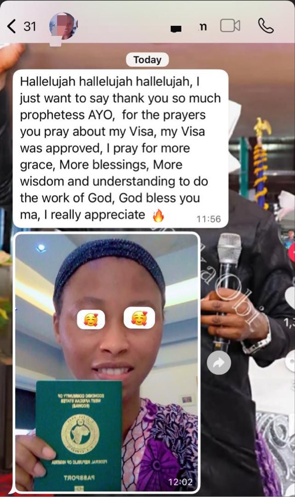 Prophetessayo1's tweet photo. VISA APPROVED 🙌🏽🔥 The God of this ministry has done it again! What God cannot do does not exist. To God alone be all the glory! 🕊️” https://t.co/Dhia4Dyag2