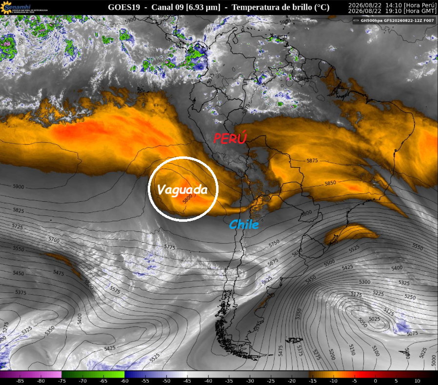 Matti_Meteo's tweet photo. ¿Una nueva #DANA en Perú🇵🇪?
En las siguientes 48 horas, se aproximará al Perú un sistema meteorológico de rápido desarrollo (Vaguada), que propiciaría nevadas en los Andes del Perú. https://t.co/OmSQnIckqp