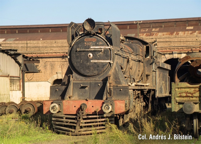 ajbilstein's tweet photo. Para volarte la peluca: este es el estado en el que se encontraba la 3925 cuando la recibió el Ferroclub Argentino https://t.co/IdT1WtgCpt