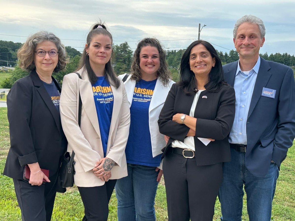 Karishma4Senate's tweet photo. Join us and let’s work together to save people and our planet!

#TeamKarishma #NHPolitics #USSenate #NHTok https://t.co/w1Yyo1NzmF