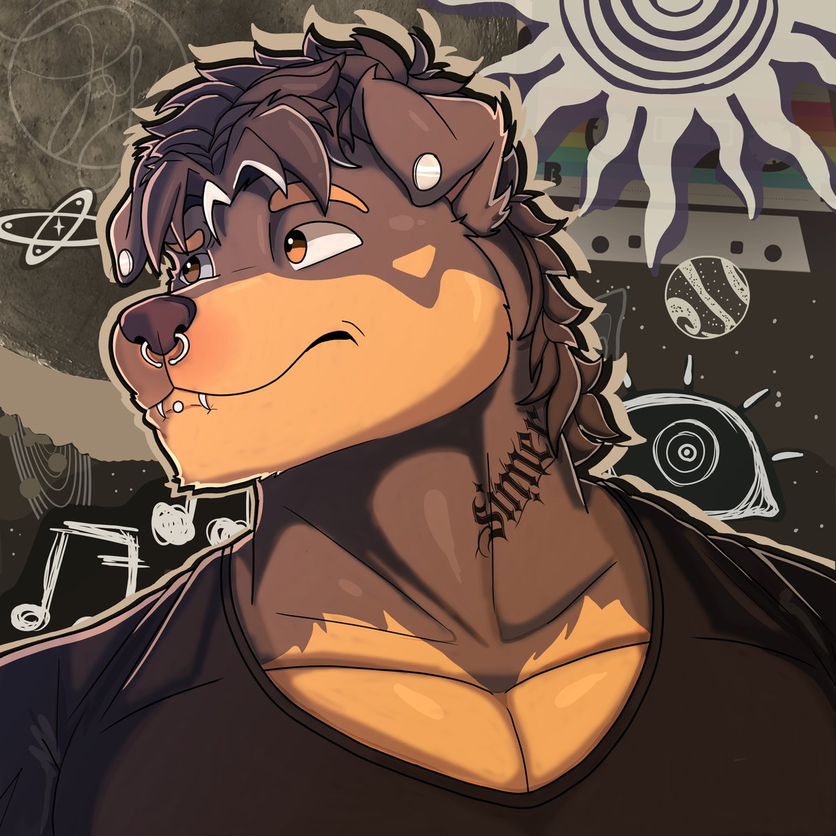 RoynceZ's tweet photo. A Comm for @loveinjvly. 🦦 https://t.co/0qTQU0YkYZ