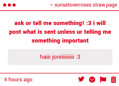 sunsetoverroses's tweet photo. haiiiiiiiiiiii ^w^ #hitwt #jonitwt https://t.co/CFvXaDuiER