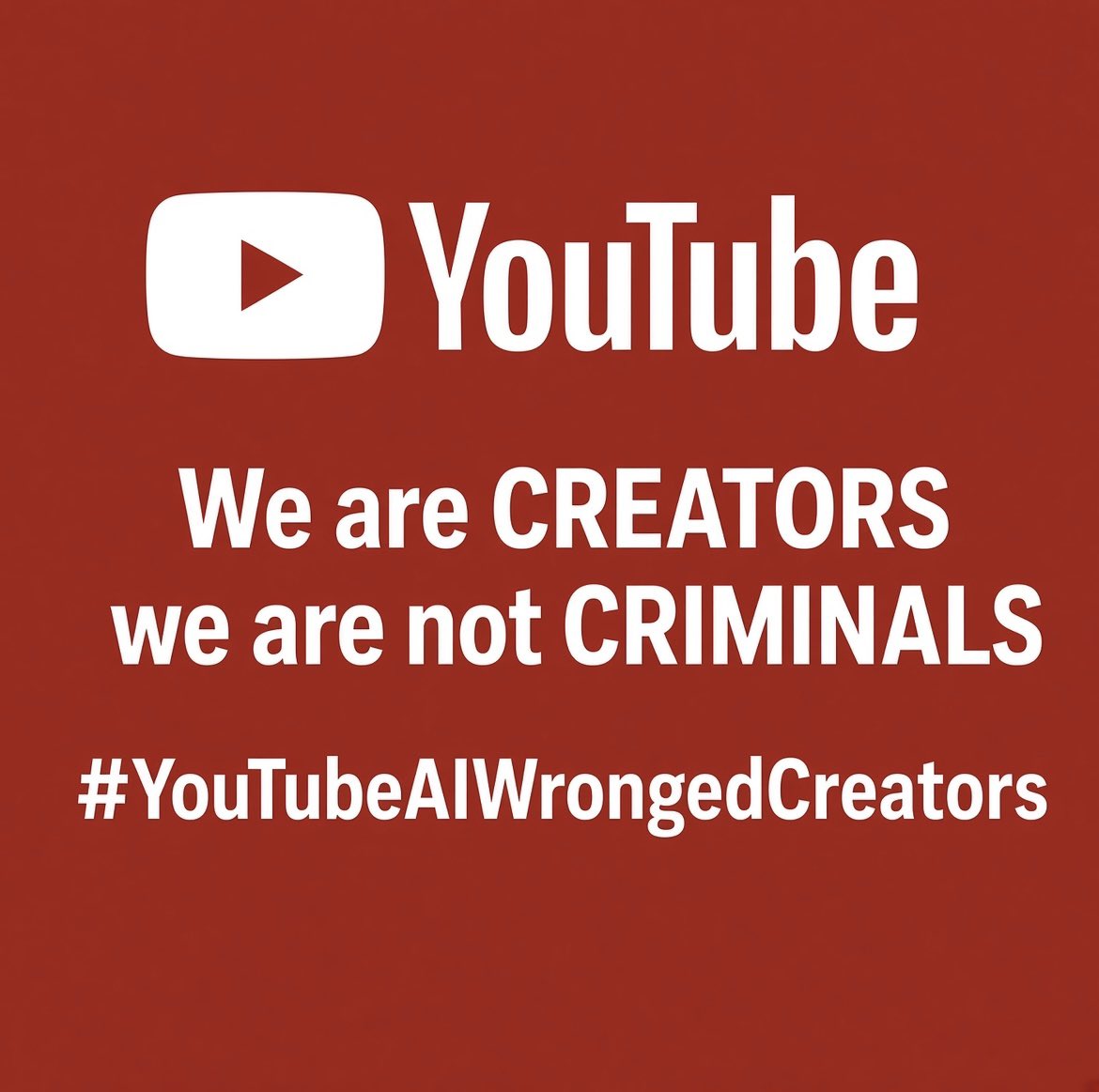 Hashimabu6's tweet photo. #StopTheCircumventionBan 🚫

@TeamYouTube
@YouTubeIndia
YouTube should give creators a warning before termination. Many channels are being directly terminated without a prior warning. Please review these cases fairly. https://t.co/ixkIEPtf6Y