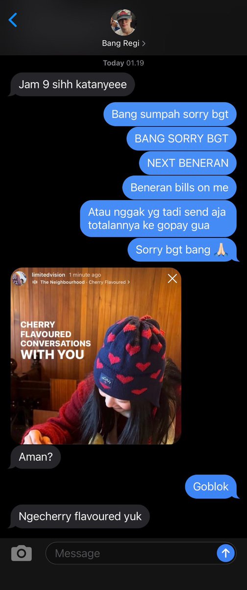 sabIearc's tweet photo. coba inhale exhale dulu biar tenang sedikit https://t.co/3M6SG25ENi