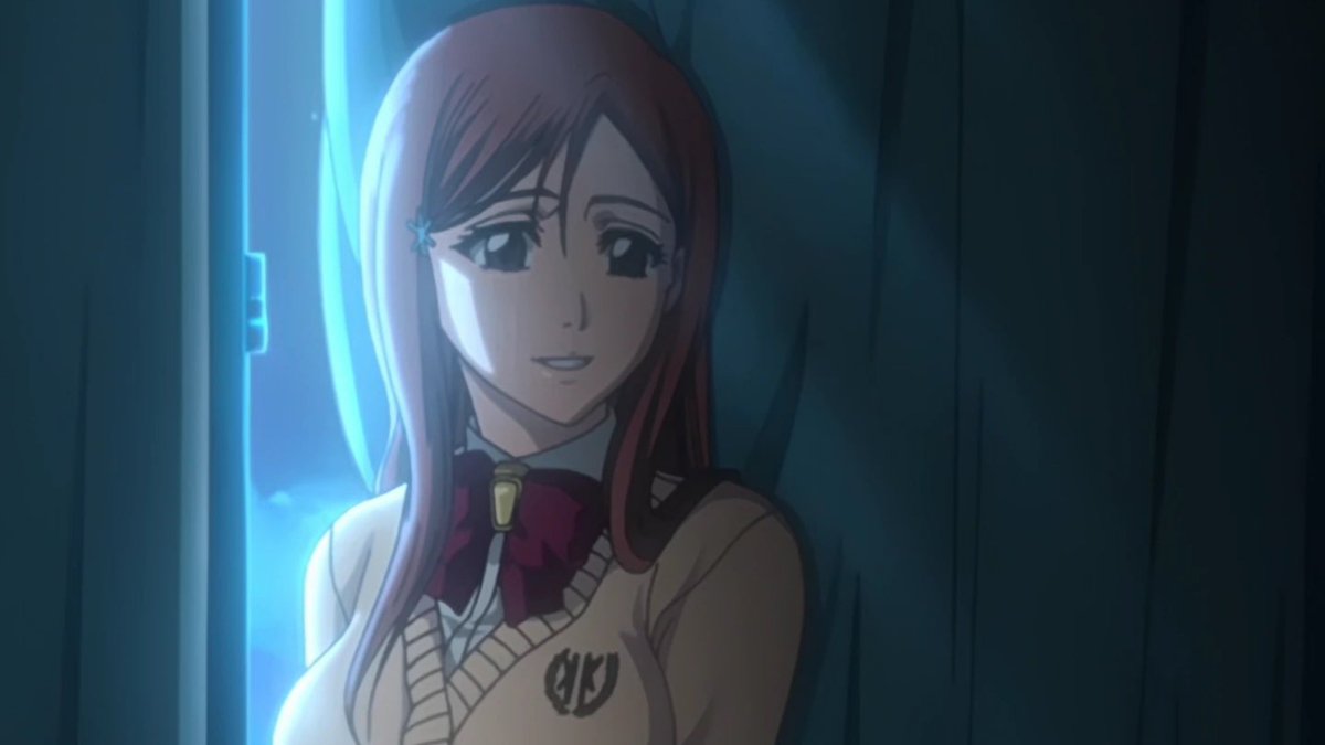 halcyond4ys's tweet photo. orihime confessed to ichigo twice but he didn't get to hear it 😭 and both times shes sacrificing herself wtf kuboooo https://t.co/cq5DdNYnWh