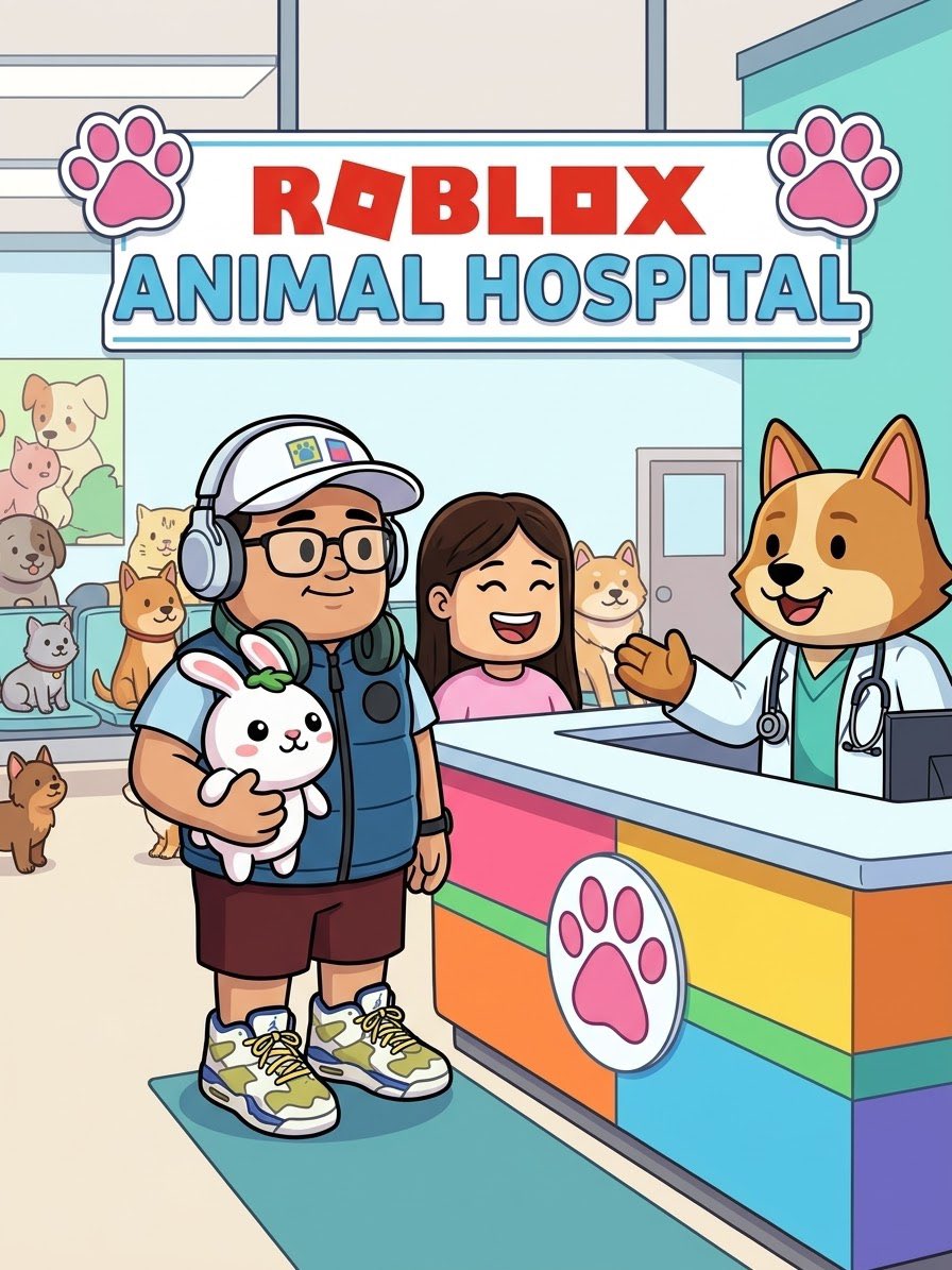 StarSplatToons's tweet photo. Denis Jr. and Susie Lee goes to Minecraft/Verity Logic &amp; Roblox's Animal Hospital (Cartoon Animations). https://t.co/RaiZWyFfR4
