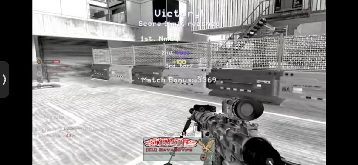 RanchoAdam's tweet photo. @NmSnipin 8:51 that no scope spin kill https://t.co/QpHpAM8tku