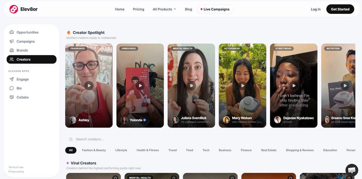 Elev8orApps's tweet photo. New: Updates to Elev8or Collabs
Paid Users Now get Special Attention on the Public page where brands mostly visits 
as 
Creator Spotlight. https://t.co/bdbj9WpIs2