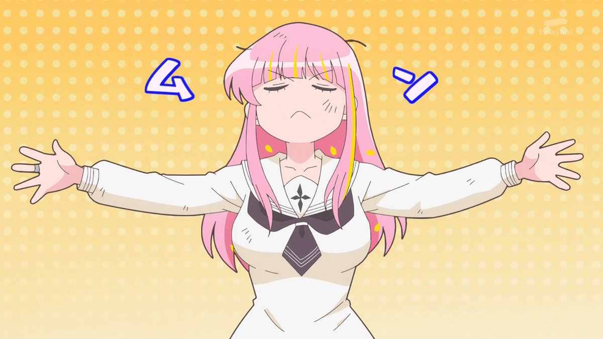 花織さんは転生しても喧嘩がしたい 第7話 ツイート画像 1
