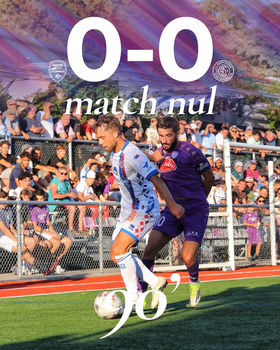 LaBerrichonne's tweet photo. 90’ |0️⃣⌁0️⃣| #HLYLBC

⏹️ 𝗖'𝗲𝘀𝘁 𝘁𝗲𝗿𝗺𝗶𝗻𝗲́ !

Les Bleu et Rouge font match nul pour la première du championnat.💙❤️ https://t.co/TK8knqSzX5
