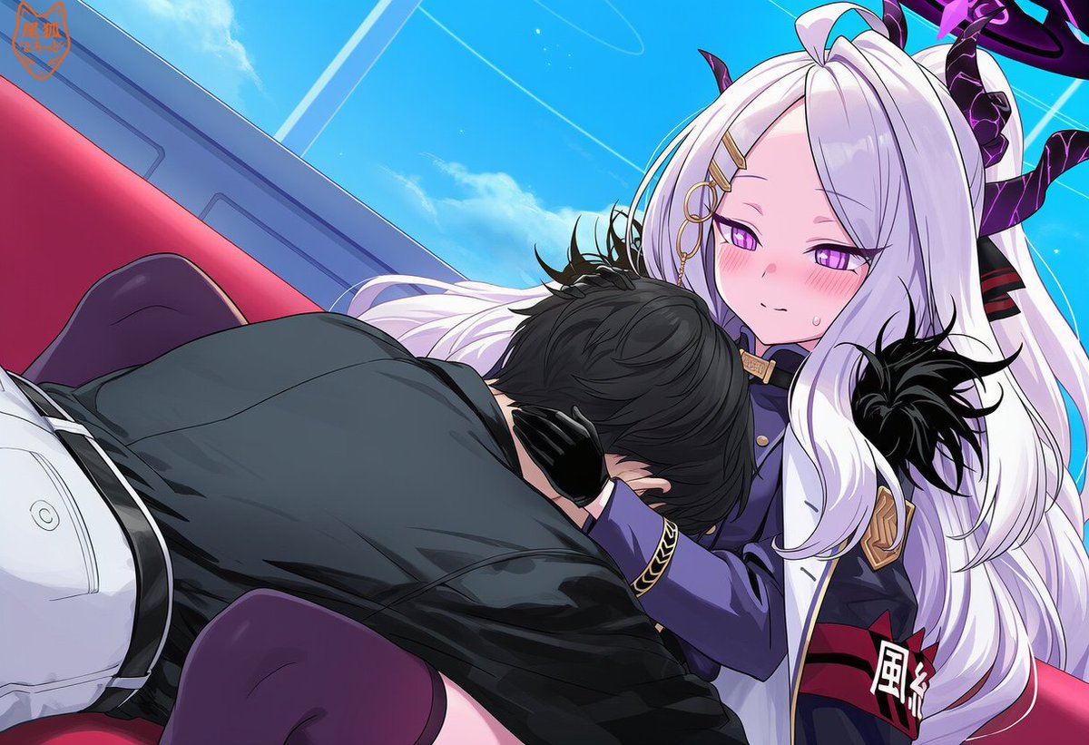 TenmaAzelhart's tweet photo. Tengan un increíble fin de semana 🥰
#BlueArchive #ブルアカ https://t.co/1wWCigp4tX