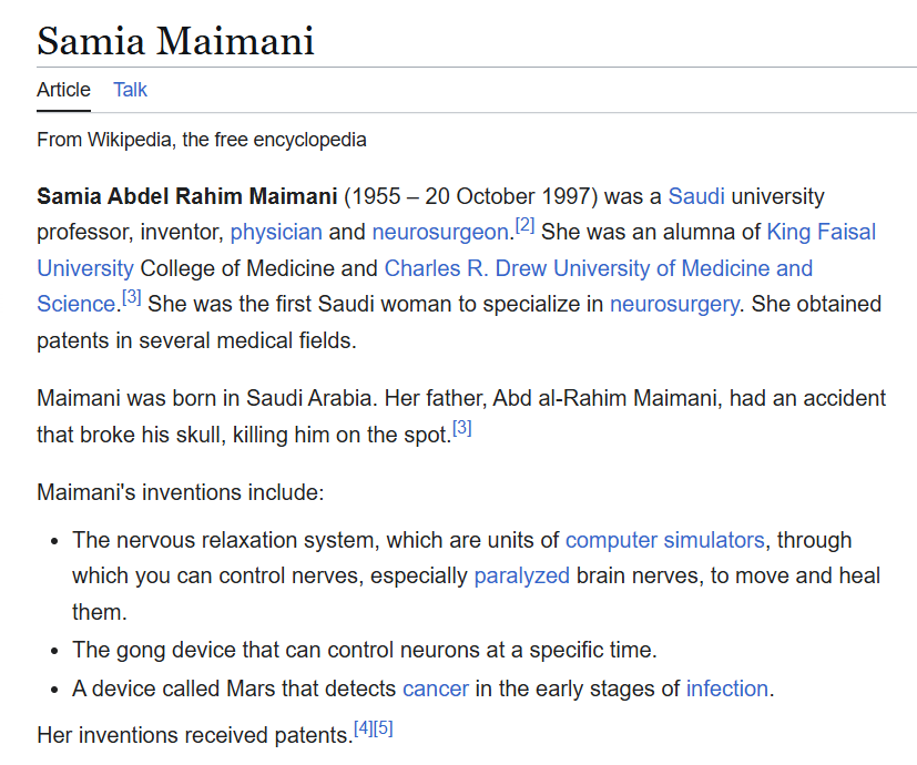 Smasher4501's tweet photo. @Noticer2222 @ampodia34 You Iranians have lots of oil and gas too.

Saudis and Arabs have a rich history, even before Islam like the Nabateans or Lihyanites and Dedanites.

Saudis are not so weak in science. Here are some modern Saudi science in the 20-21st centuries, some of them are by Saudi women. https://t.co/3MeEFjzjLq