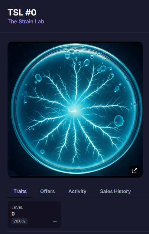 TheStrainLab's tweet photo. A Strain begins at Level 0.
Then it can evolve.
L0 → L1 → L2 → Memory.
I create the first stages with AI as part of the process.
At L2, the Strain enters a real location.
Evolution doesn't replace the journey.
It builds it.
https://t.co/UeTDvUsuy0
#GenerativeArt #NFTCommunity 🧬