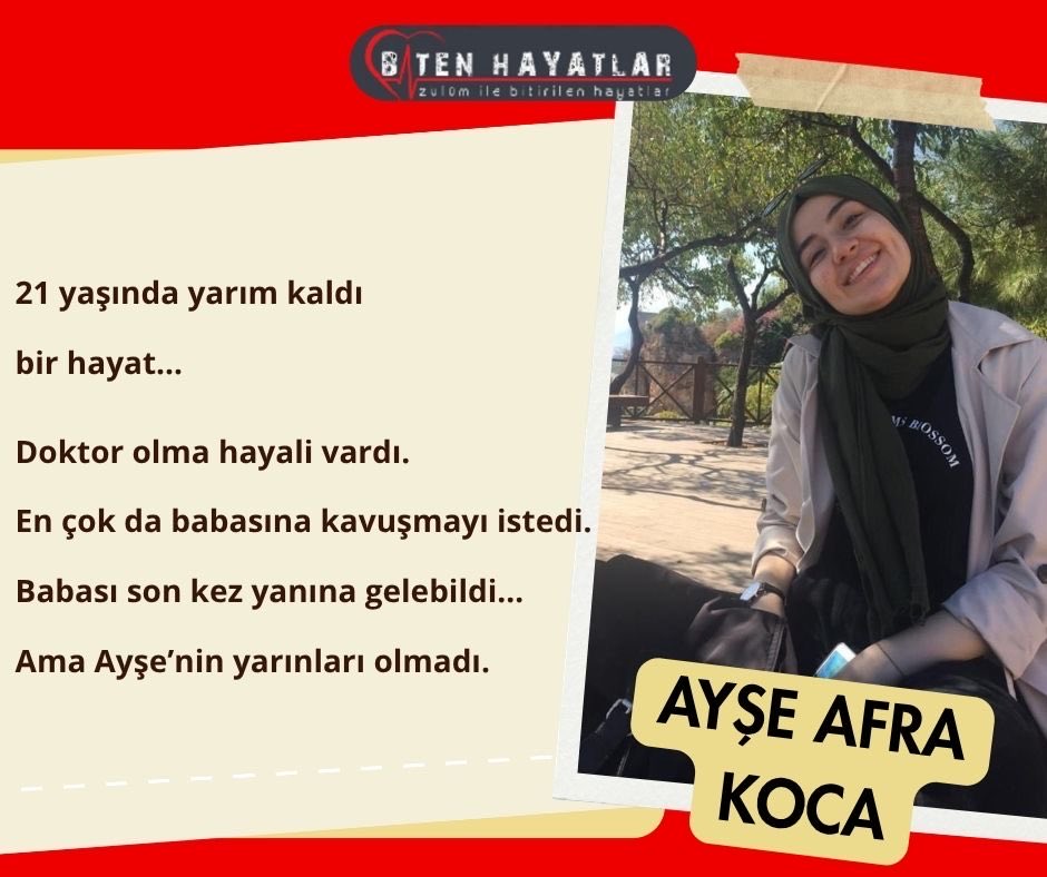 whiteorchid7777's tweet photo. Ayşe Afra babasına kavuşamadan toprağın bağrına düştü. Suçsuz binlerce kişinin hakkına girenler iki cihanda iflah olmasın‼️

📍YarımKalan Hikayeler 📍 https://t.co/urbnfTbuwh