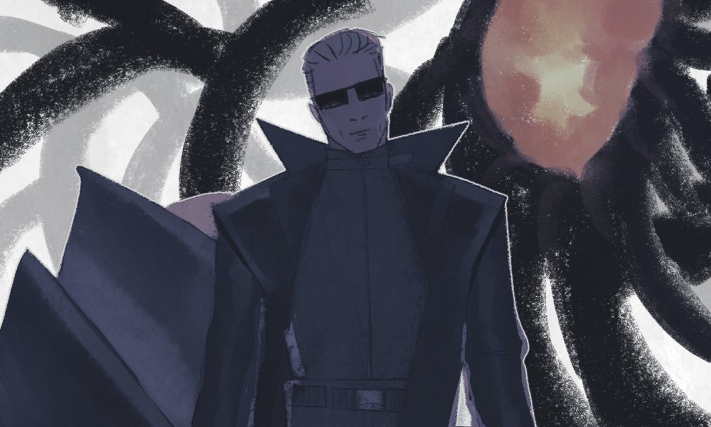 stradeDIO's tweet photo. Uro on my boros till i wemsker #AlbertWesker #ResidentEvil https://t.co/HEQAYtnXJa