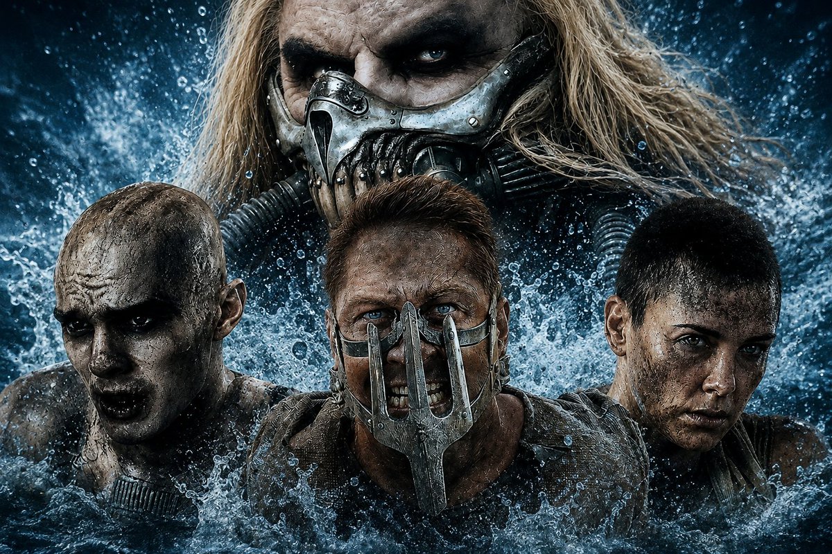 Jonny128028's tweet photo. In the final battle, Furiosa and Max turn the tables on Immortan Joe. After a brutal chase through the Wasteland, Furiosa finally confronts the tyrant and kills him, ending his reign of terror and giving the oppressed a chance at freedom. https://t.co/HRi0B4ZY0O
