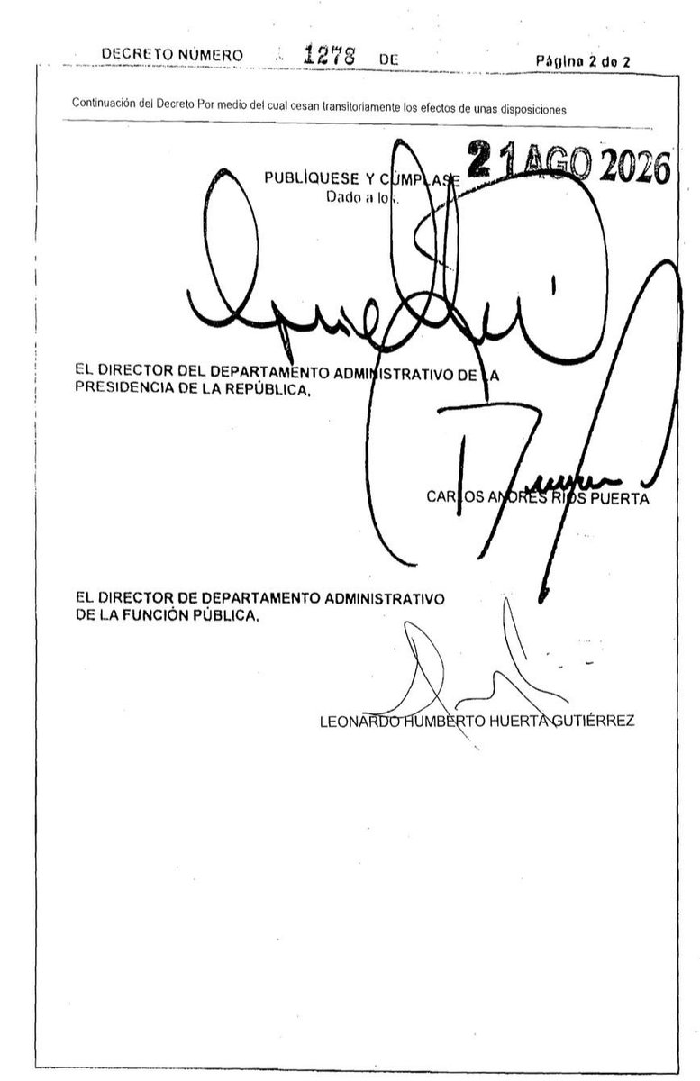 AnaErazoR's tweet photo. .@ABDELAESPRIELLA expidió ayer un decreto para poder conformar su equipo directivo, ministros y directores de departamentos administrativos, sin publicar previamente sus hojas de vida ni permitir que la ciudadanía presente observaciones antes de los nombramientos.

Básicamente, durante 15 DÍAS, @ABDELAESPRIELLA podrá hacer estos nombramientos eliminando temporalmente un mecanismo de publicidad y control ciudadano que permite que periodistas, organizaciones sociales, ciudadanos y la propia oposición revisemos las hojas de vida y advirtamos inconsistencias, posibles inhabilidades o conflictos de intereses ANTES de que sean nombrados.

Después de más de dos semanas, @ABDELAESPRIELLA no ha podido terminar de conformar su equipo de Gobierno y ahora pretende solucionar su improvisación A PUNTA DE DECRETO Y NOMBRAMIENTOS A LAS PATADAS.

La transparencia le estorba a @ABDELAESPRIELLA.