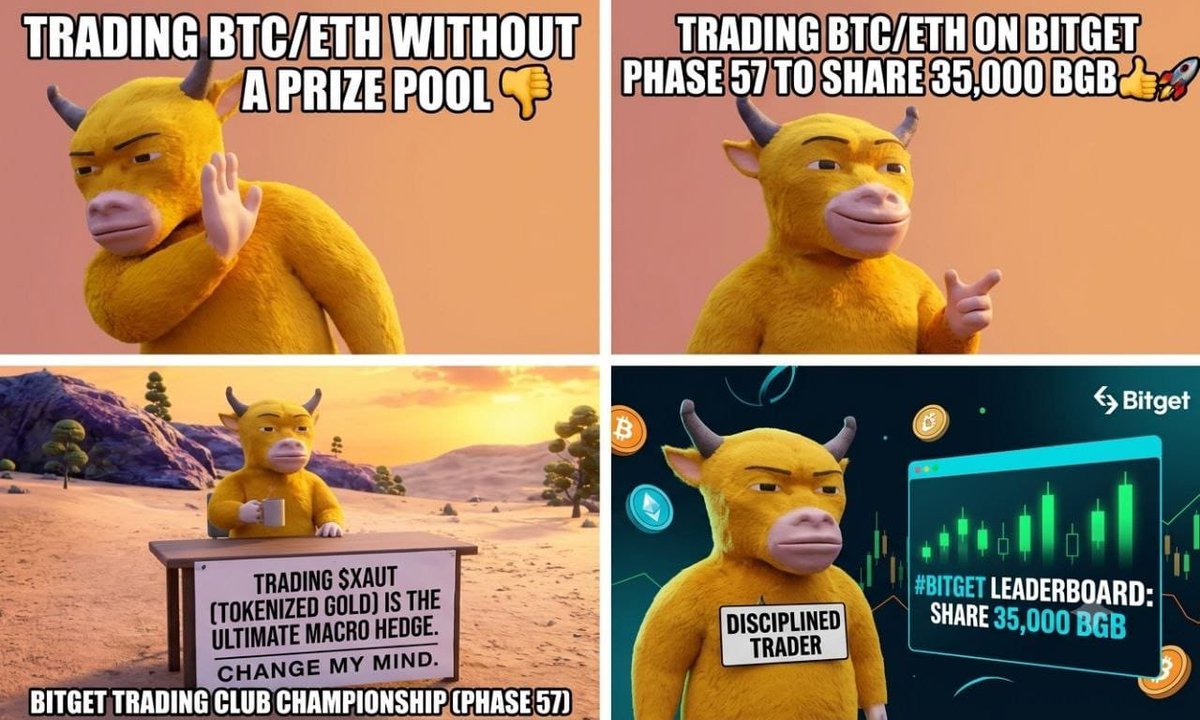mrshibawhale's tweet photo. Lesson learned: never trade without claiming available platform incentives! 💡
@bitget Trading Club gives both new and existing spot users a fair shot at 35,000 $BGB.
Whether you accumulate 20,000 USDT for baseline rewards or push millions for the top ranks, your $BTC and $ETH buy volume counts.

Turn lessons into profits:
https://t.co/yzkx7FKzyO