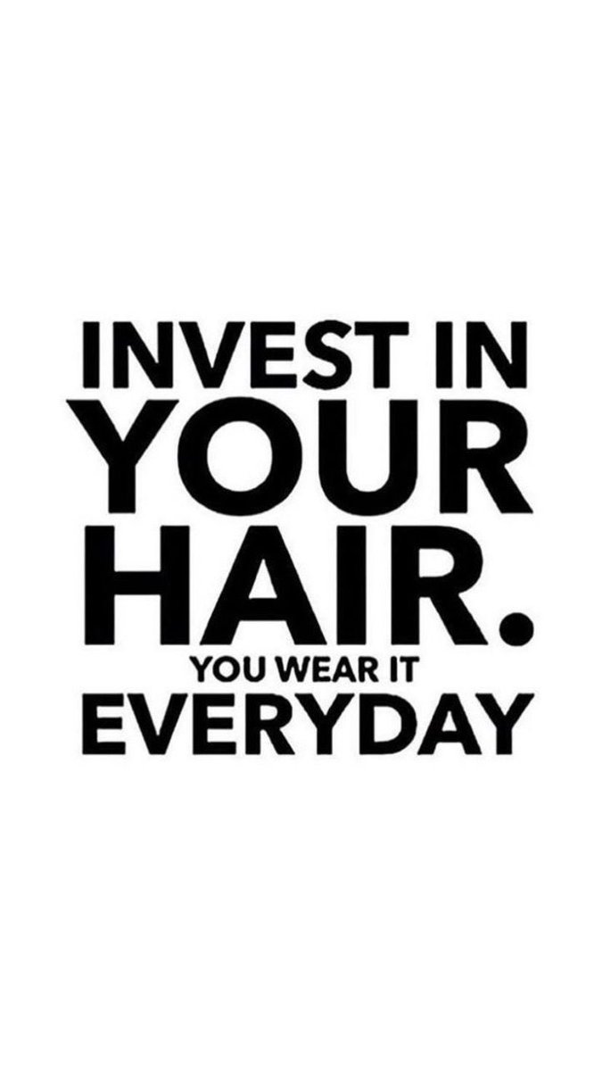 SuttonSignature's tweet photo. Dear Modern Man, invest in your hair. You wear it everyday! https://t.co/YFOirwDylY