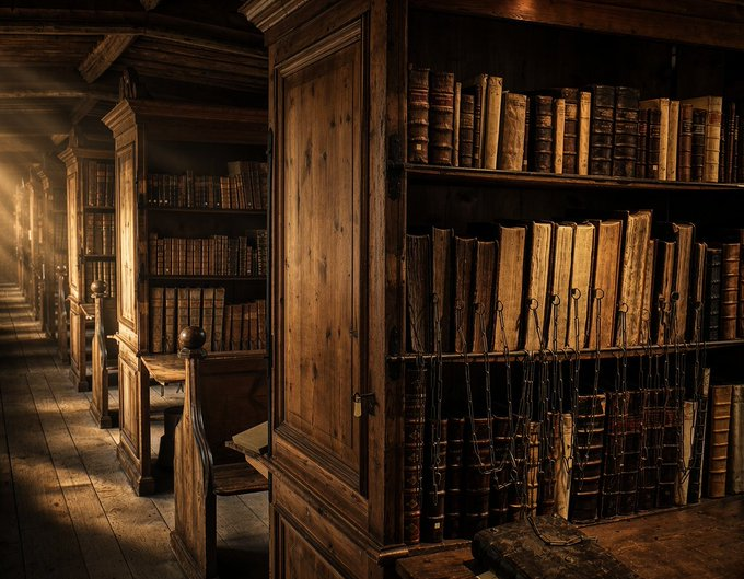 lostforester's tweet photo. Wells Cathedral Library, England.
#Libraries #Books https://t.co/iz4EtXcnv8