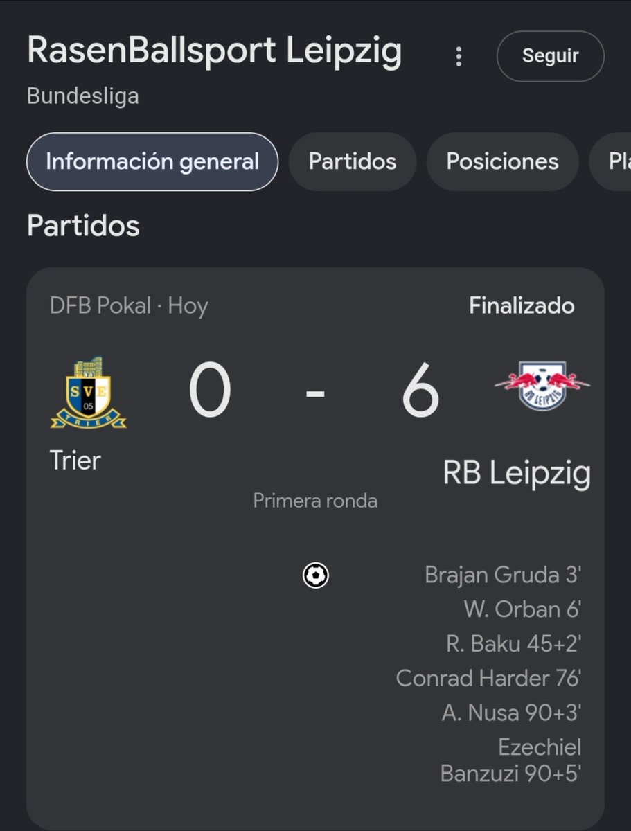 frabigol's tweet photo. Estoy llorando, Demichelis acaba de debutar en el Leipzig GANANDO 6-0 !!!

PERDÓN MICHO, NO TE VALORAMOS https://t.co/oDVTsi1UfR
