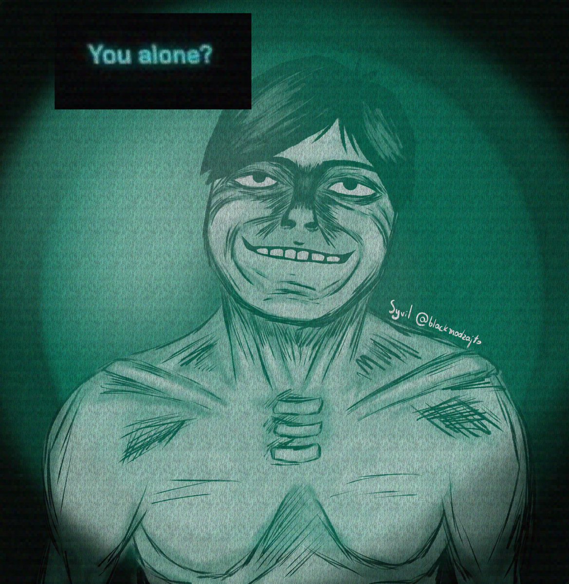 blackmodzajto's tweet photo. Quick drawing of pale Visitor

#ninah #noimnotahuman https://t.co/KImfedmdV6