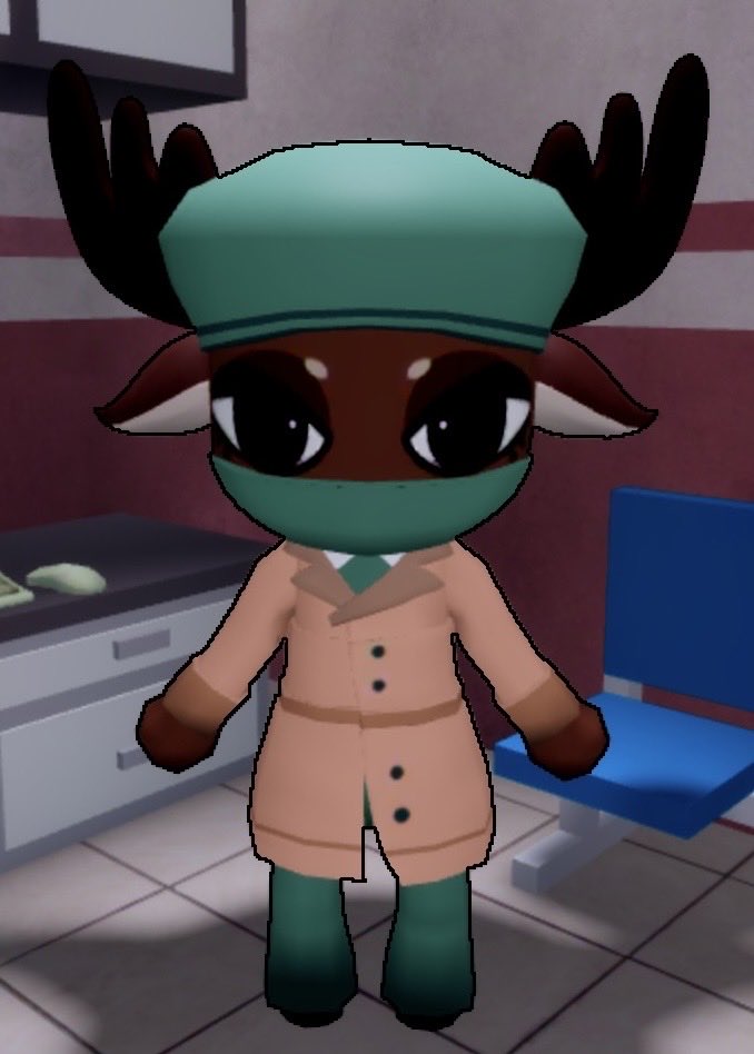 Wsp_Benjiyo's tweet photo. EASY THERE EASYYY #animalhospital #roblox https://t.co/7MkYTbaSRw