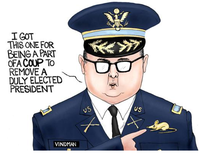 david_arcano's tweet photo. Vindman Giving Away Failed Campaign‘s Millions to Put ‘Check‘ on Trump https://t.co/J3PCqqcxJZ via @BreitbartNews / Lied about Trump's phone call and says Military should get covid shot if ordered. (But his friend Mark Kelley just told Military to ignore orders) They are all over the place with their TDS
