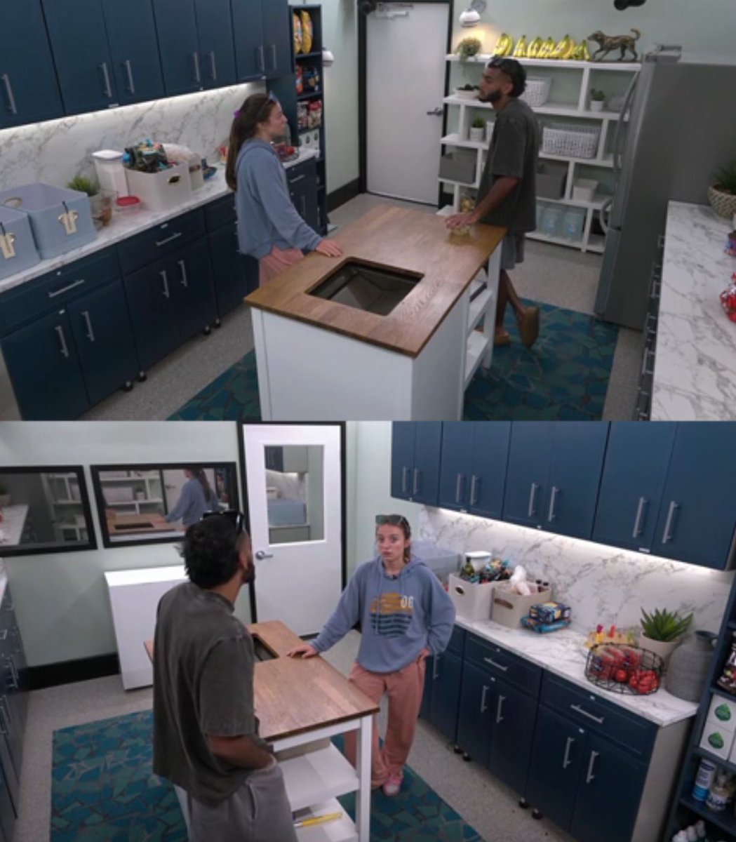 BBLiveUpdaters's tweet photo. #BB28 
Yash feels like they don't have the votes and will have to do what they want
Mal thinks they would want Lala out over Taylor
Yash I hope so. He doesn't want to see Taylor go
Mal is annoyed Lala pointed out people at the thing. They said they wouldn't say anything. Now she can't trust her
Yash agrees. She's a number for them but she's a liability. He thinks Drew is the biggest liability
Mal I don't want Lala to go. Sighs I don't want anyone to go