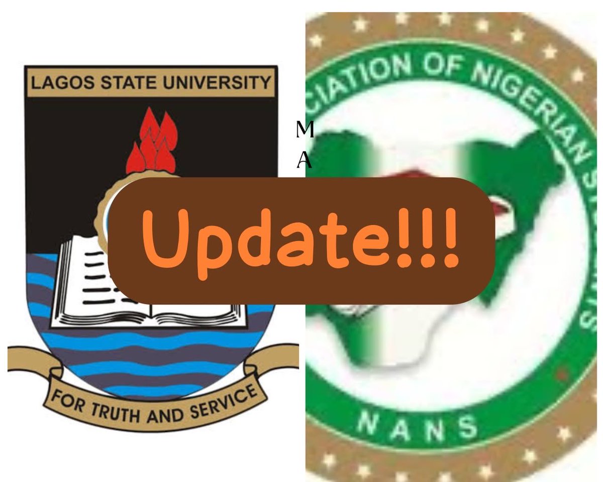 NANSJCCLAGOS_RT's tweet photo. UPDATE: NANS JCC Lagos has engaged LASU Management over the concerns recently raised by students. The DSA, DVC Academics and IT Unit are currently working on the necessary corrections. Management has assured us that the matter will be resolved within the new week. https://t.co/Yxn48cNTb9