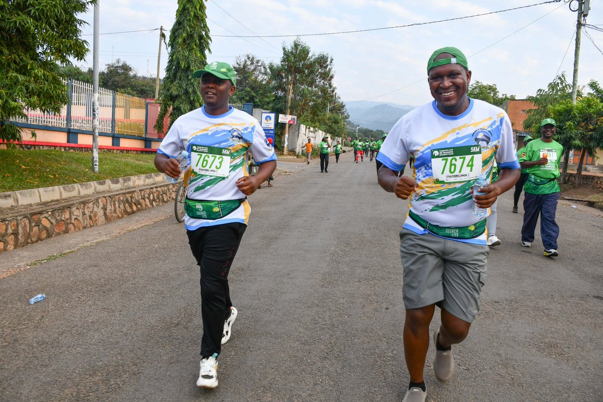 Pius_Achanga's tweet photo. It’s been quite exciting seeing staff and students of @MMU_Uganda participate in the 2026 Tusker Lite Rwenzori Marathon. I am pleased to celebrate this spirit of physical fitness, healthy living and the promotion of tourism in the beautiful Rwenzori region.
Heights for Progress https://t.co/FwzKQu8aK8