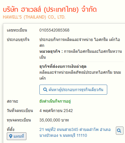 WindyBirdX's tweet photo. @SatoshiBangkok ถ้าไอติมจะอยู่ภายใต้บริษัทนี้ ส่วน ที่เป็น อินเตอร์เนชั่นแนล จำกัด เป็นบริษัทแม่อีกทีมั้งครับ 

แต่ใดๆ คือ ไม่ส่งงบการเงินมาหลายปีแล้ว https://t.co/6Z1ZFbcmpw