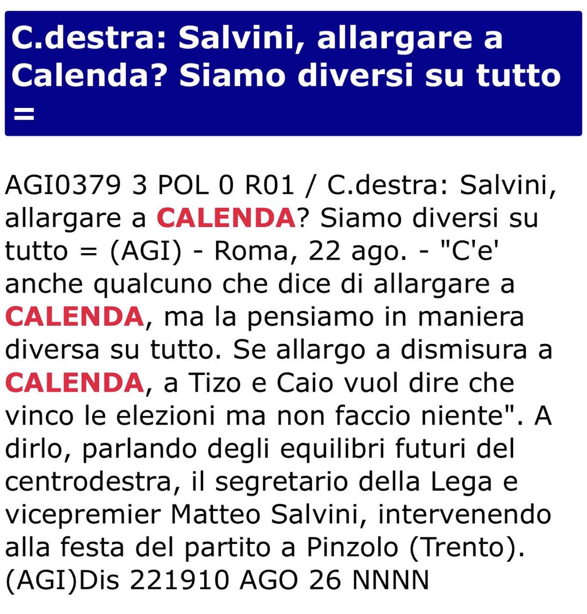 CarloCalenda's tweet photo. Confermo siamo diversi su tutto. Sempre pensato che tu, i pentarussi e caporali annessi rappresentiate il club dei traditori della Patria. https://t.co/4YX2QHkEZI