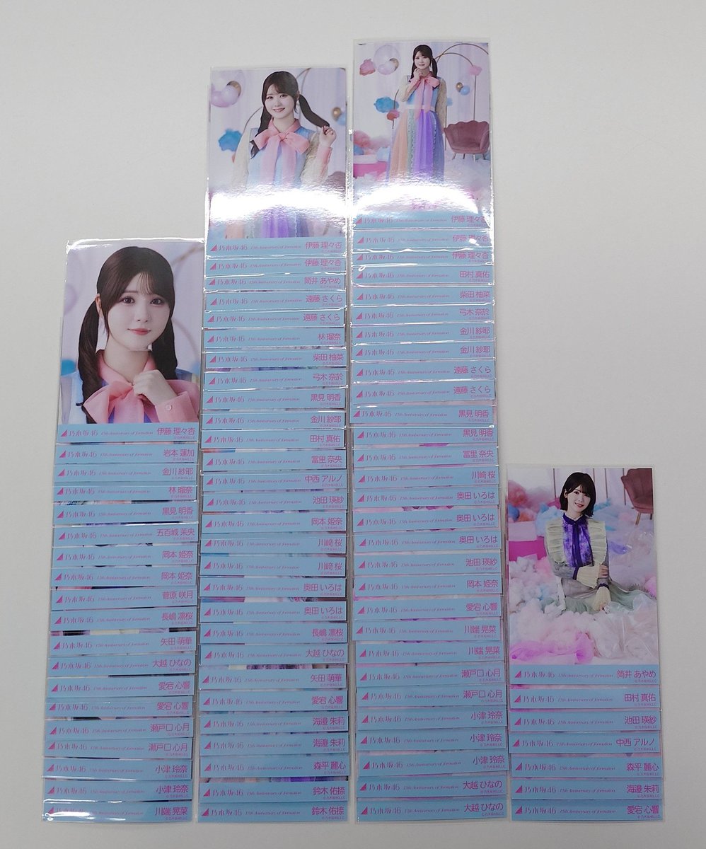 ganasu_goods's tweet photo. 乃木坂 生写真 トレード トレ
真夏の全国ツアー2026 全ツ
東京 15周年

譲）写真のもの

求）小川ヒキ
　　井上ヒキ、座り、座りヨリ
　　賀喜ヒキ、座り、座りヨリ
　　一ノ瀬ヒキ、座りヨリ
　　五百城ヒキ、座り、座りヨリ

上から優先しています

会場現地優先 https://t.co/jYivZgtWgw
