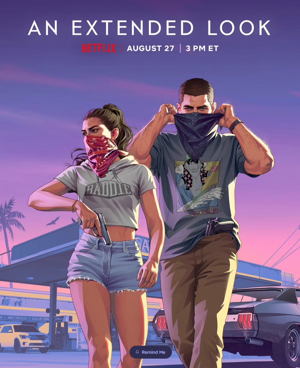 MetaLoop_HQ's tweet photo. JUST IN: BBC claims the GTA 6 Extended Look will be 30 minutes long.

It premiers on Netflix first on August 27, and 6 hours later, it will be on Rockstar’s YouTube channel and website.

(Source: https://t.co/WYWZtardSf…) https://t.co/5irXRmBOU3