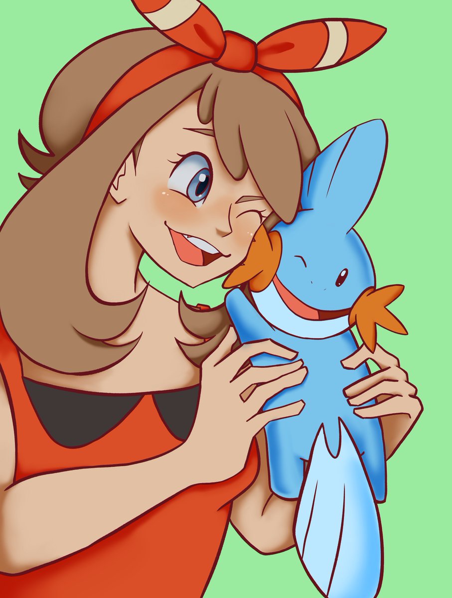 Juju_thep3arl's tweet photo. Small WIP of May for my "Favourite characters from my childhood" series on Insta (This mostly concerns Mudkip in that case but we don't talk abt it 🤫)

#wip #WIP #drawing #digitalart #digimonfanart #pokemon #artist #fyp https://t.co/9fbJzDLwnX