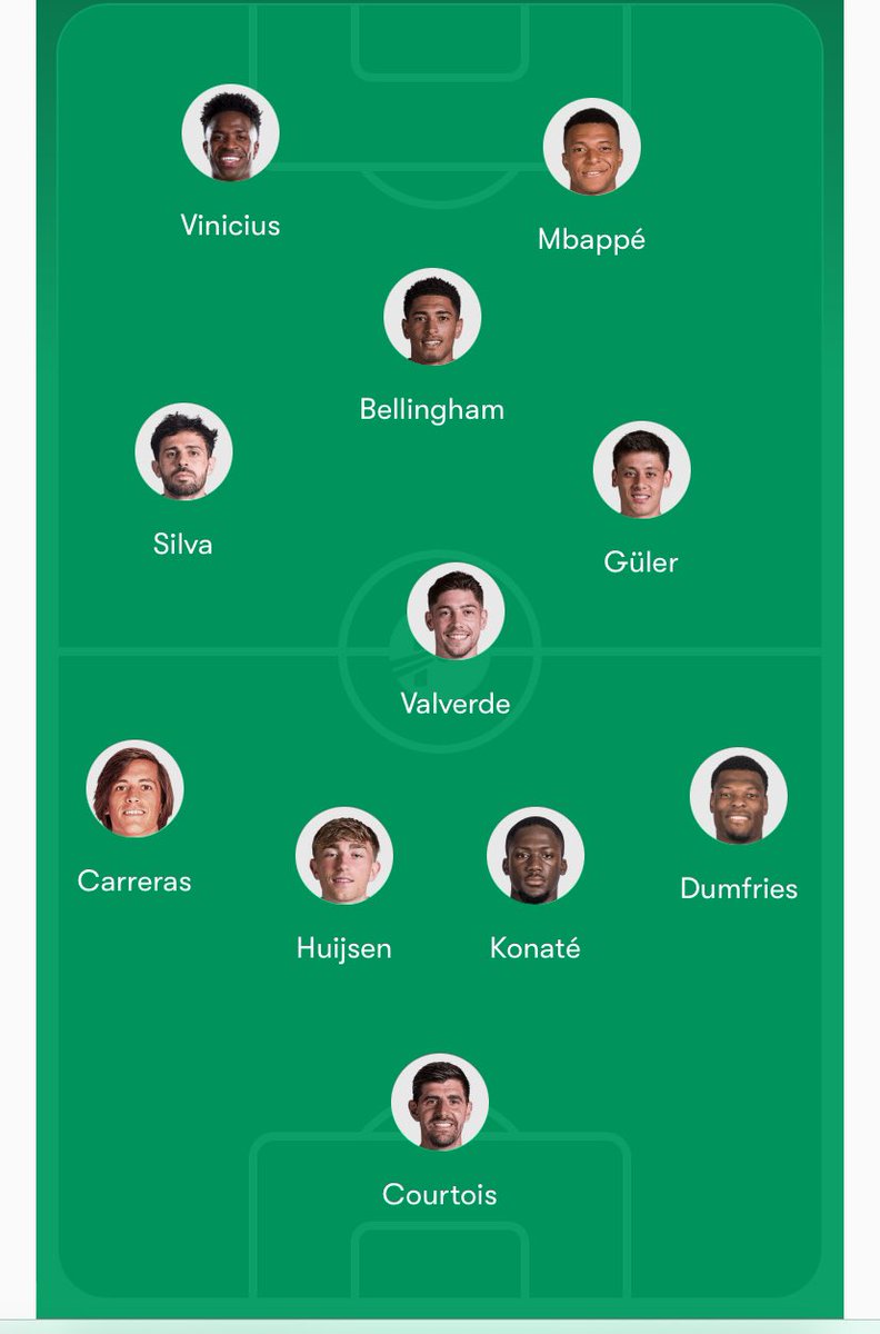 dordoeis's tweet photo. First lineup of the season for @realmadrid . A very easy 3:0 win for Madrid. https://t.co/GfsBhv0VIV