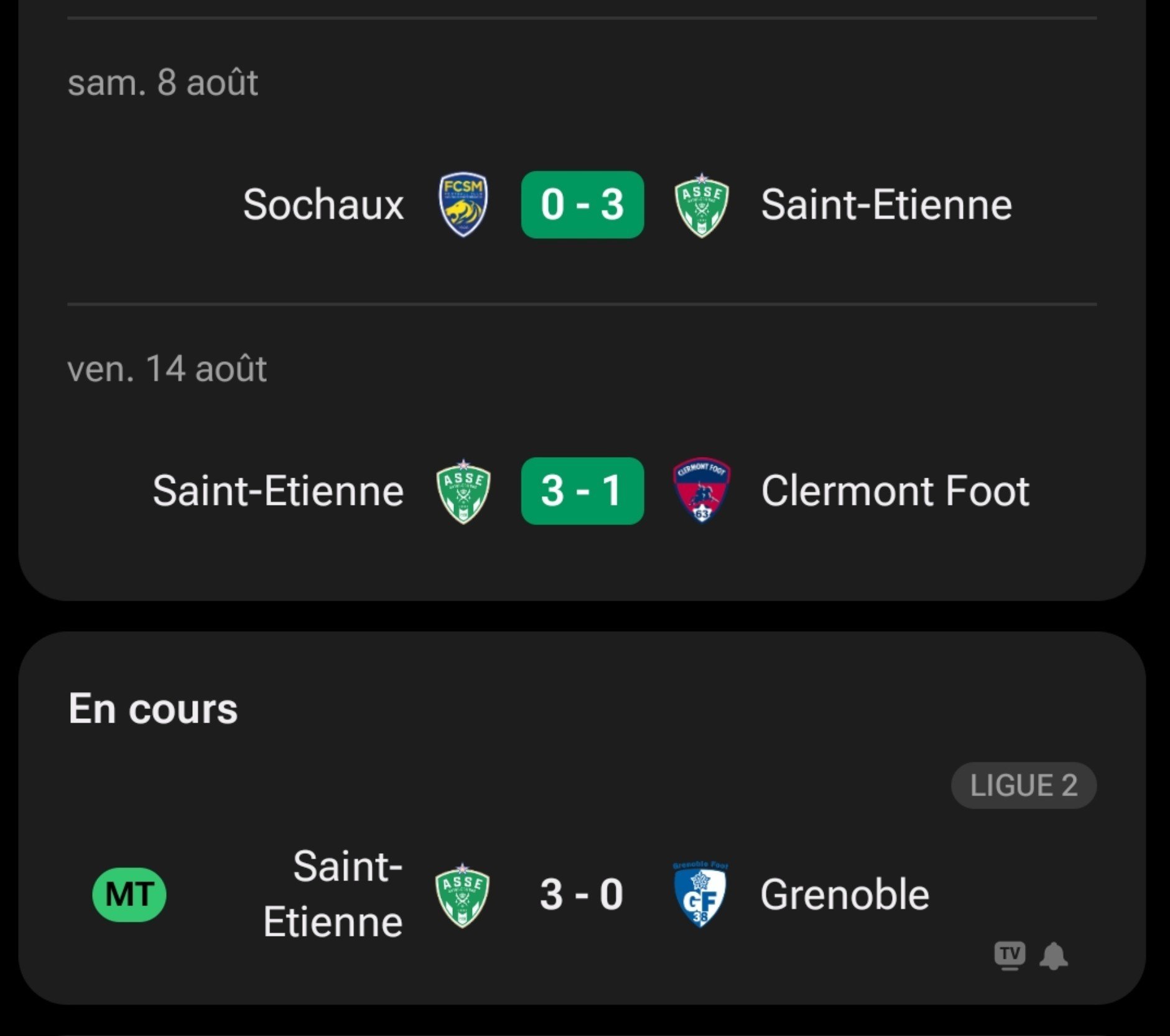 Ils comptent fracasser tout le monde comme ça les Verts ?!...