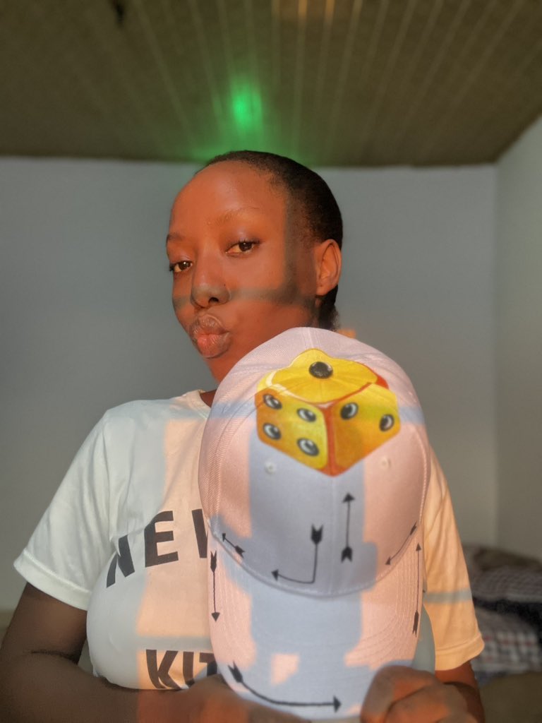 Midepella_'s tweet photo. My new art on face cap 

‘Keep moving’ https://t.co/KVJjUpO9S9