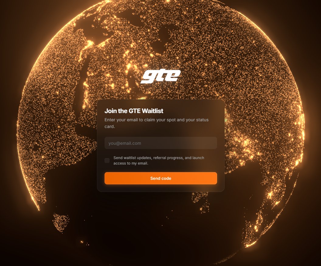 CryptosSniffer's tweet photo. GTE just resurfaced and it no longer looks like another #MegaETH DEX.
After leaving MegaMafia, the team is now building an independent, fully onchain exchange with CEX level latency, spot, perpetuals and an API designed for trading agents.
They’ve raised over $25M, including a $15M Series A led by #Paradigm, and the new waitlist has already attracted more than 60,000 users.
No token or airdrop has been confirmed, so points are speculation not a promise. But getting positioned early costs nothing.
→ Join with your email
→ Reserve your username: +25 points
→ Follow on X and Instagram: +25 each
→ Refer friends: +50 each
https://t.co/88uZ0uvjg9
No guarantees. Just a free early position on a well-funded project worth watching. 🫡